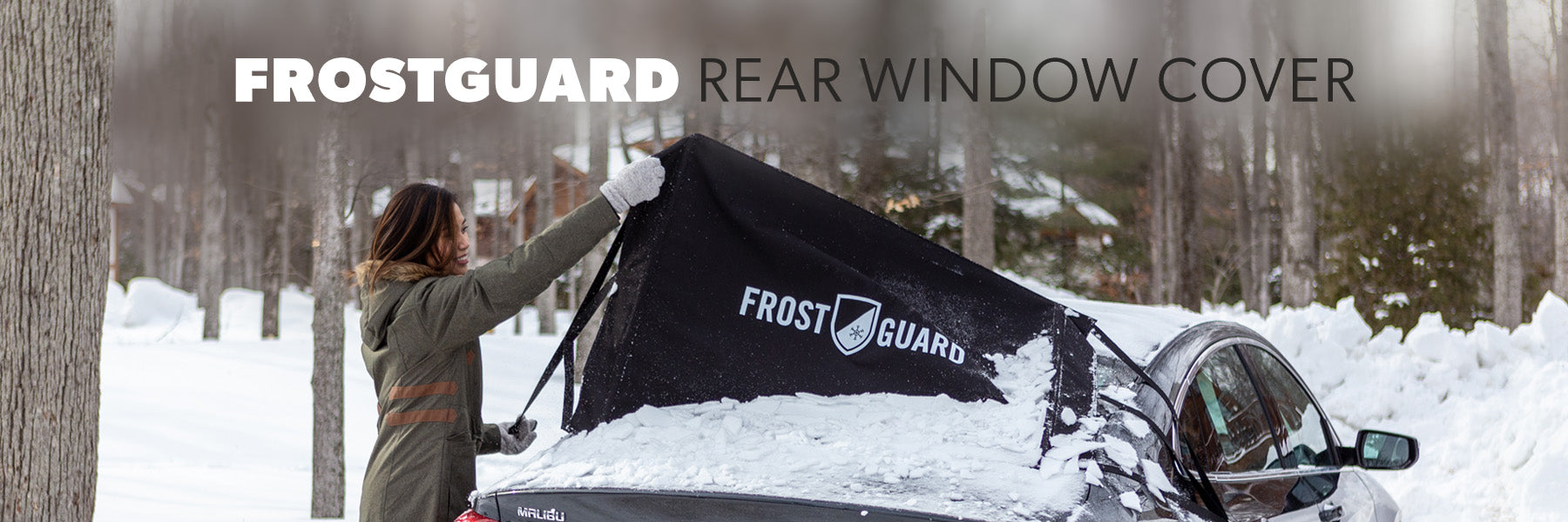 FrostGuard Rear Window Cover