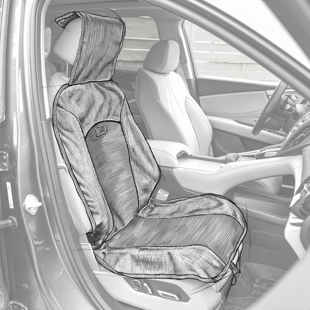 Urban Transit Pet Bucket Seat Cover | how to keep your front seat clean | how to keep your dog out of the front seat