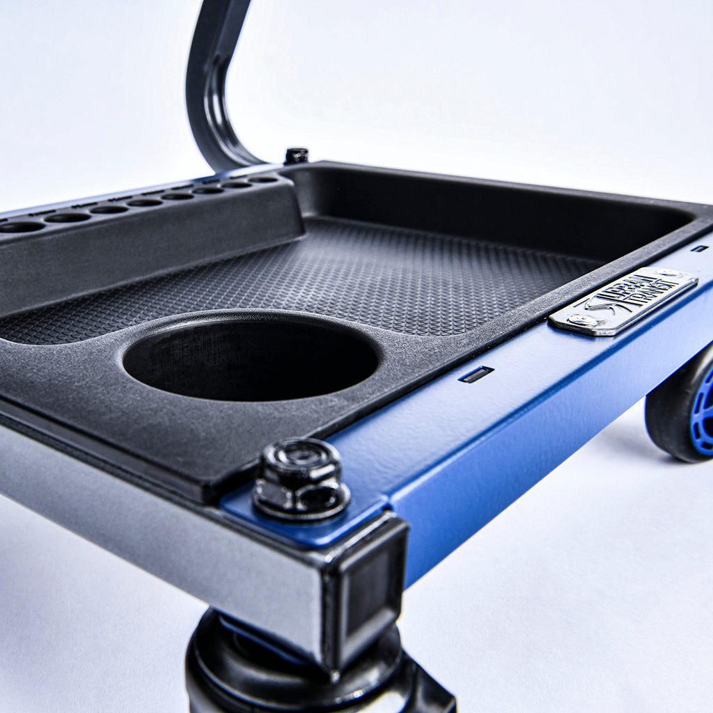 Urban Transit Fastback Shop Stool | best shop stool under $100 | heavy duty garage workshop stool | shop stool with wheels | MYCHANIC | mychanic stool | mychanic light | mychanic sk2 | mychanic stool sk2 | mychanic detailing rig | mychanic fastback shop stool | best car detailing stool | tool storage